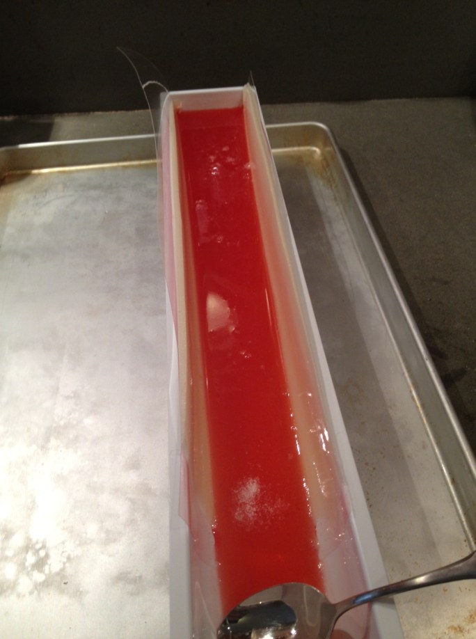 Grapefruit Jelly Setting