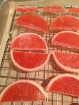 Sliced and Coated Grapefruit Candy
