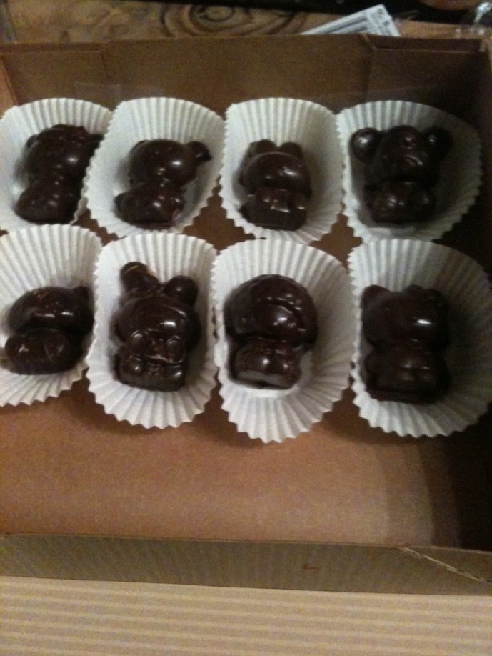 Hello Kitty Chocolates - filled with beet