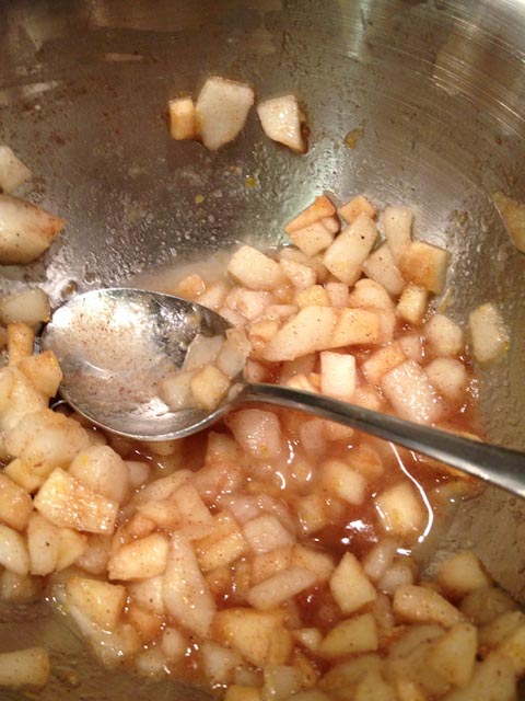 Pear and Quince Pie Filling