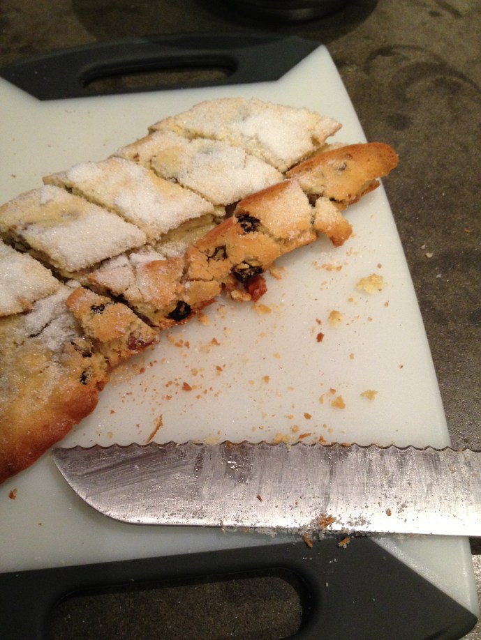 Cutting Biscotti