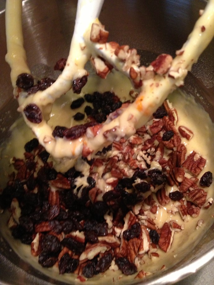 Add Raisins and Pecans