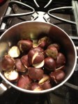 Cut Chestnuts