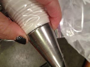 Step 2: Put the metal tip on the end