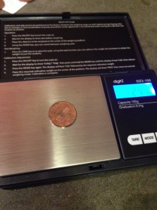 This penny doesn't weigh what it should
