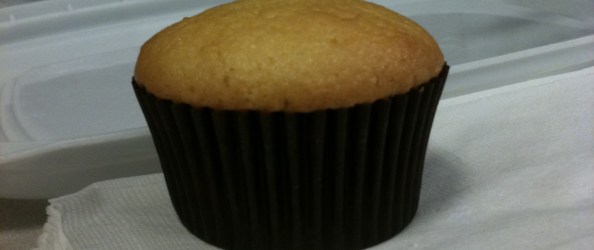 Olive Oil Orange Chiffon Cupcake