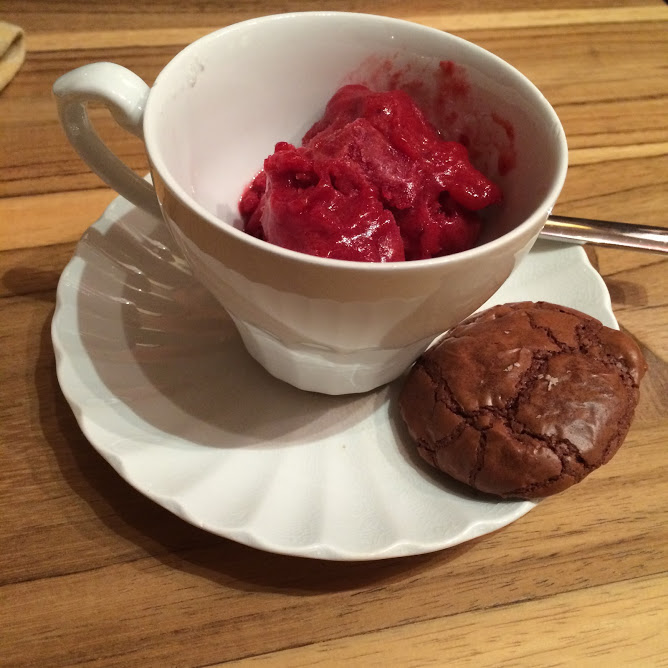 Raspberry Cherry Sorbet